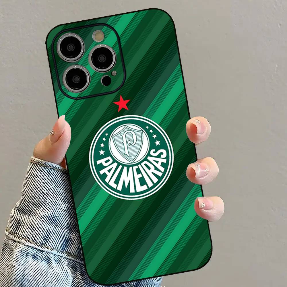 Хороший чехол для телефона P-Palmeiras-Green для iPhone 16 15 14 13 12 11 PRO MAX PLUS Mini TPU Мягкий, приятный для кожи чехол