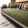 Chenille Sofa Cushion Cover Non-slip All Season Luxury Leather