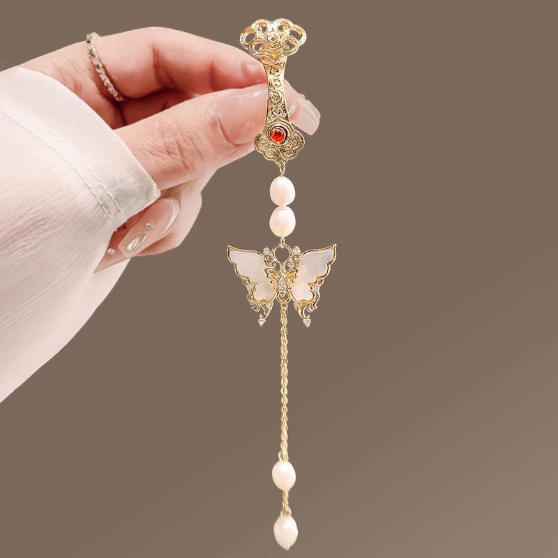 Женский китайский стиль Cheongsam Qipao лацкан подвеска кисточка кулон винтажная брошь элегантный стиль ханьфу аксессуары