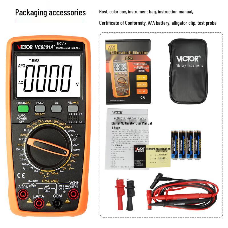 VICTOR High Precision Digital Multimeter (CN version)