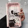 Расписной чехол для телефона для iPhone 17 11 12 13 14 15 16 iPhone 17 12 13 14 15 16 Pro 17 12 13 14 15 16 Pro Max Высококачественный расписной милый чехол для телефона с животными
