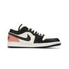 Jordan Air Jordan 1 Амортизация Низкие Винтажные Баскетбольные Кроссовки Мужские Черные 553558-132(Команда330-)