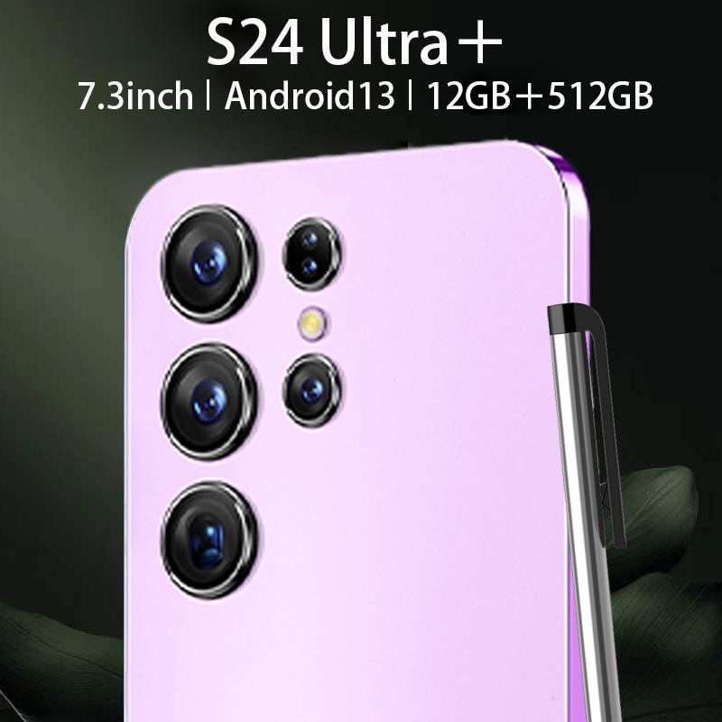 Хит продаж Смартфон S24 Ultra 6,6\" Большой Экран Android