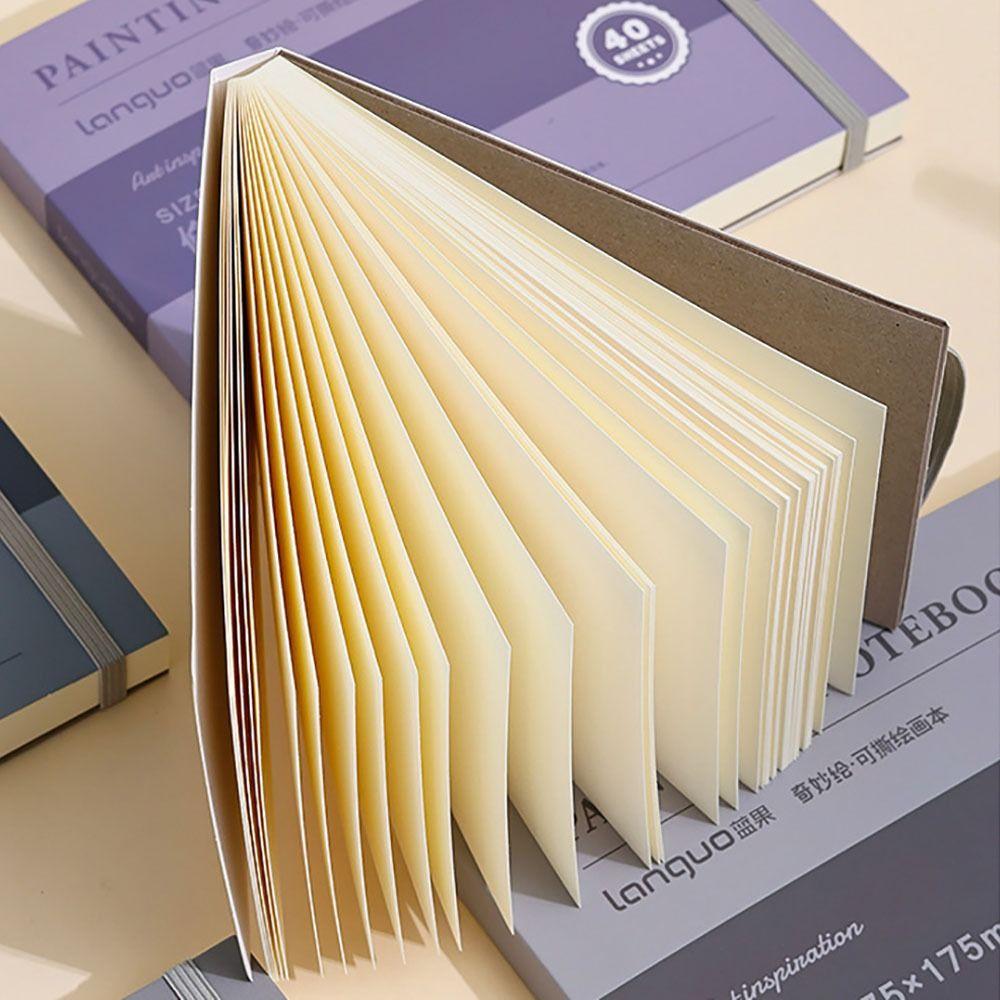 Art Supplies Paint Book Inspiration Record Notebook Small Draw Book