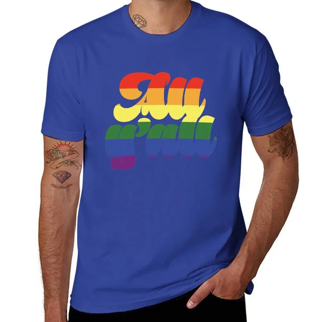 All Y'all T-Shirt funnys oversizeds vintage clothes workout shirts for men