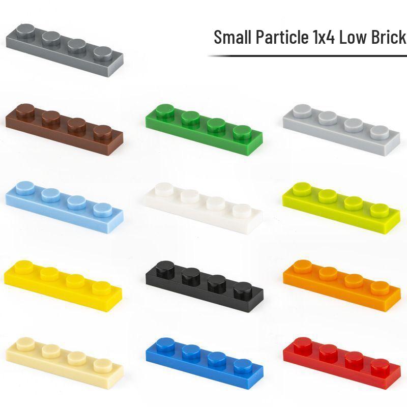 3710 Small Particle Plastic Building Blocks Compatible with LEGO 1x4 Base Plate Accessories