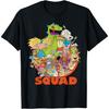 Никелодеон 90-х Nicktoons Squad Графическая футболка Футболка