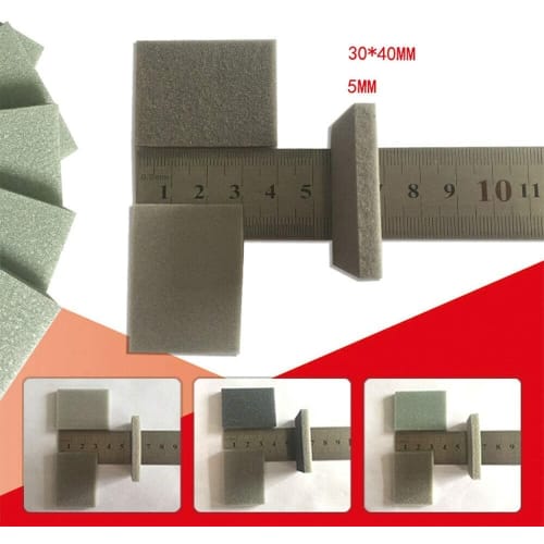 myoseya Sponge Sander Set, Sanding Sponge, Woodworking File, 1200-1500#, Set of 10