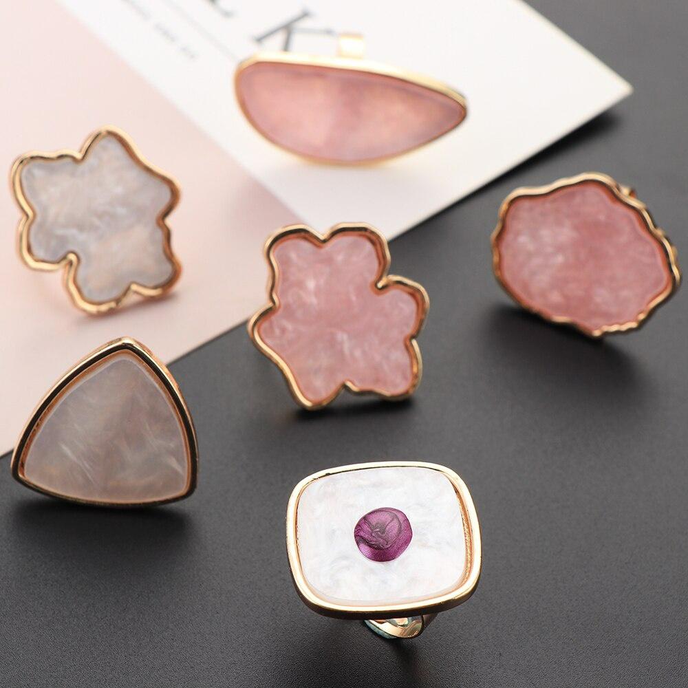 1 шт., новая палитра из смолы и камня для дизайна ногтей, кольцо на палец, накладные ногти, рисунок, смешивание цветов, дисплей, DIY маникюрный гель-инструмент