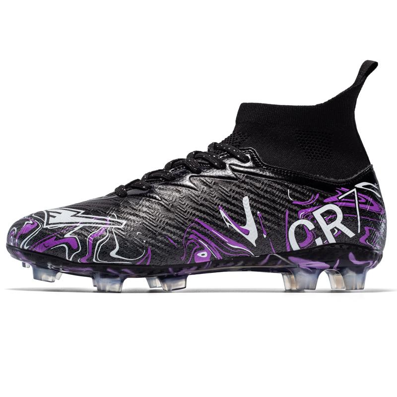 Новые профессиональные унисекс футбольные бутсы Нескользящие футбольные кроссовки для улицы Дропшиппинг Футзал Матч Тренировка Спорт Спортивные кроссовки