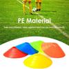 10pcs Disc Cone Set Soccer Training Sign Discs PE Pressure Resistant Cones Marker  Outdoor Training