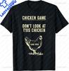 Chicken Game Dont Look At This Chicken Game Over TShirt Vintage T Shirt Funny Shirt Customizable Camisas Streetwear