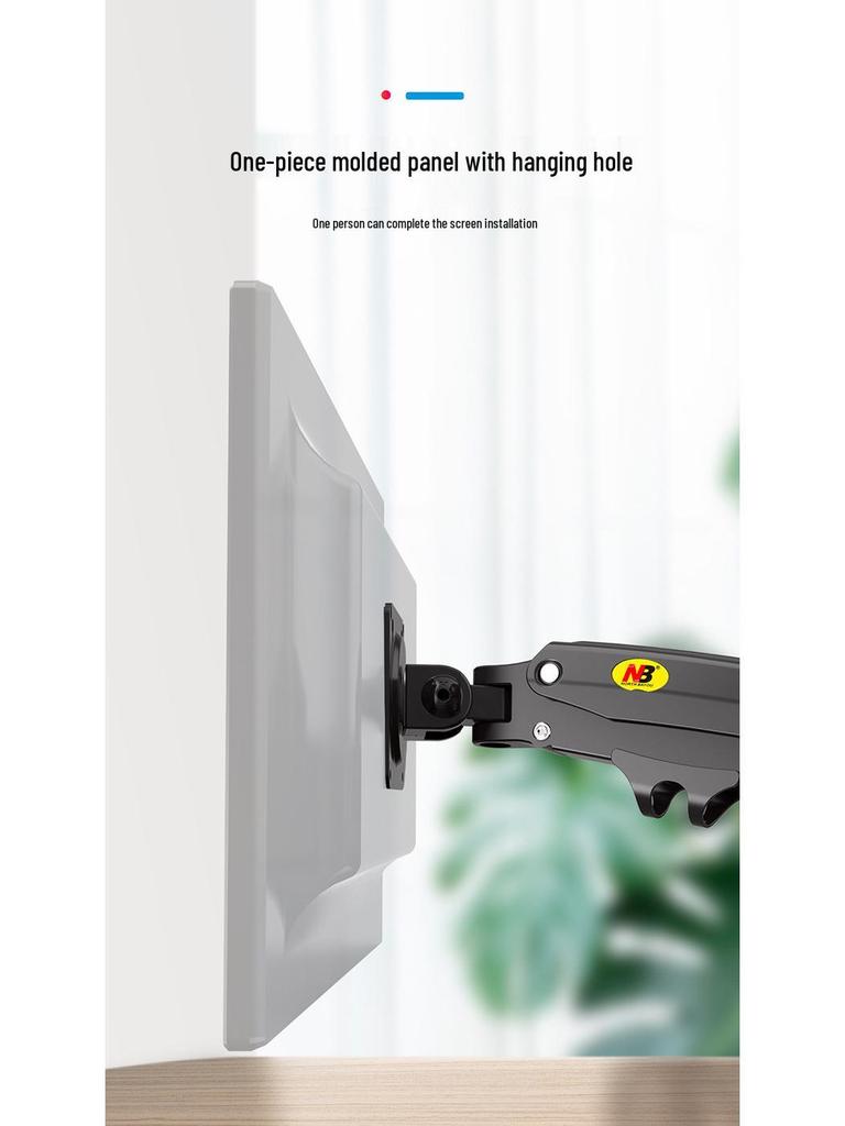 NB Height-Adjustable Monitor Stand with Telescopic, Rotating Arm - H100