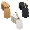 100pcs Kraft Paper Gift Tags Gift Packaging Hang Tags With Free 20m Root Natural Jute Twine For Wedding/Birthday/Party
