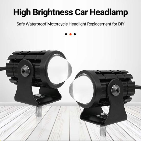 Автомобильные фары высокой яркости безопасные водонепроницаемые замены фар мотоцикла для DIY