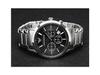 Emporio Armani Chrono Quartz Men's Watch AR2434 Silver Stainless Steel Day NEW