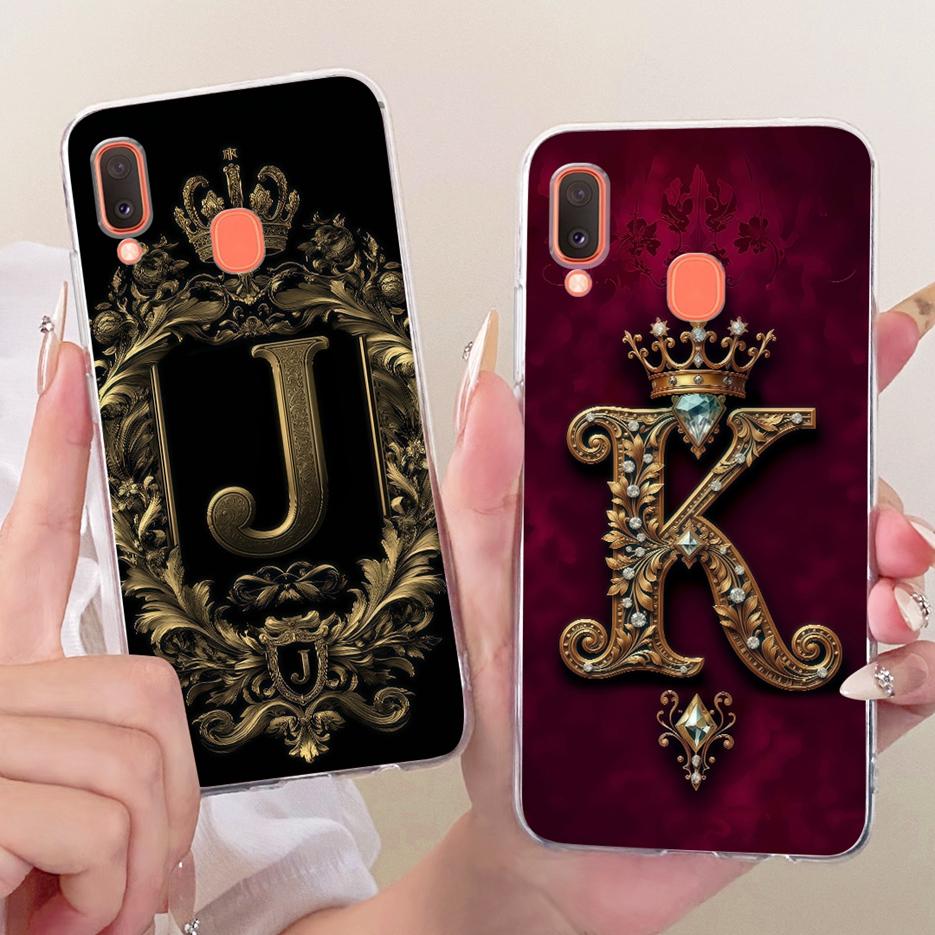 For Samsung Galaxy A20e Case SM-A202F Cute Crown Letters Cover Soft Slim Phone Case For Samsung A20 A 20e 20 s Galaxy A20s Shell