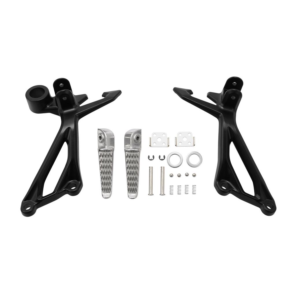 Rear Passenger Footrests Footpegs Brackets Fit For Kawasaki Z900 2017-2025 2024 Motorcycle Accessories
