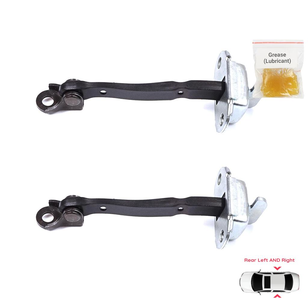 BDP1371-1 2 Pieces Rear Door Stop Check Assy Limiter Strap for Toyota Yaris Vitz MK3 P13 2015-2020 Vios P15 Verso S P12 Facelift 686300D230