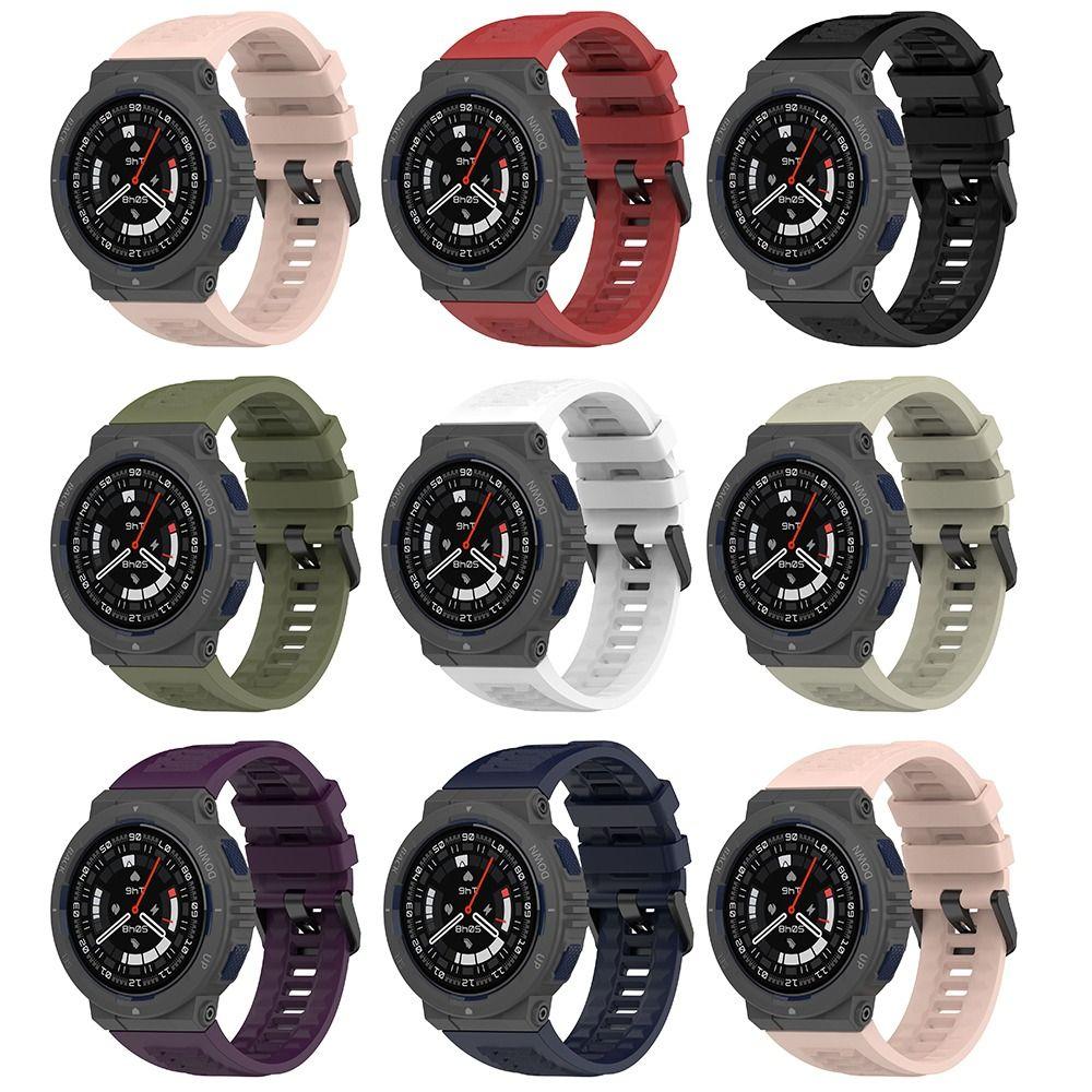 Смарт-браслет с силиконовым ремешком для часов, новый ремешок для часов Amazfit Active Edge