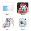 Crystal Sticker Transparent Storage Case Photo Bag Camera Cover Protective Shell
