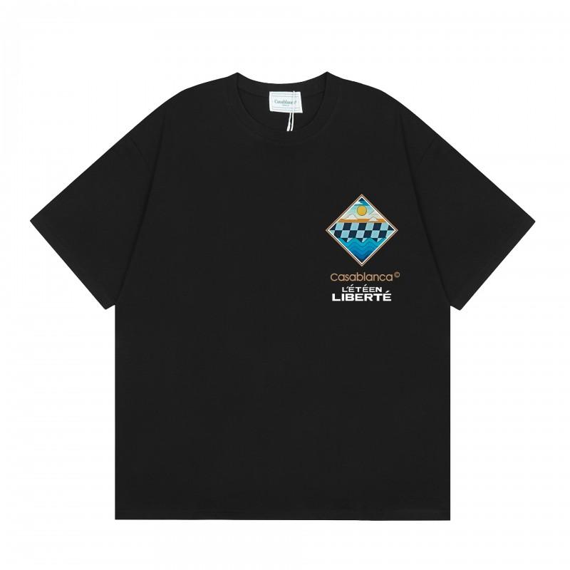 Mens Oversized Cotton Graphic Tee Loose Fit Streetwear Short Sleeve T-Shirt Casual Wear