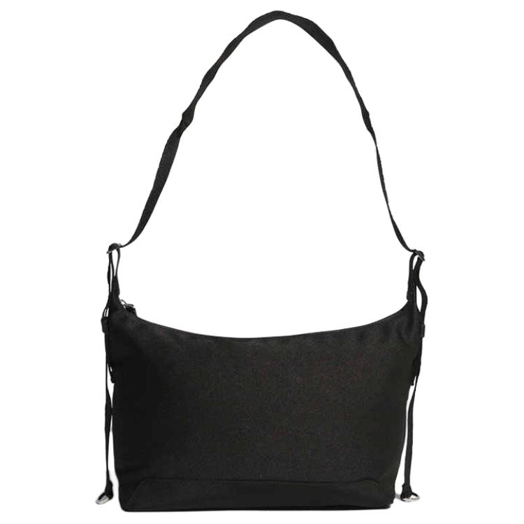 Adidas Женская сумка через плечо из полиэстера с логотипом бренда Черная KT0850