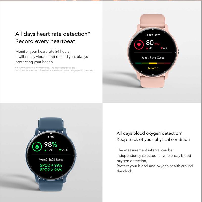 SACOSDING Smart Watch Men Women 2024 Bluetooth Call Sports Fitness Tracker Bracelet Waterproof Clock Voice Assistant Women Smartwatch For Men +Box