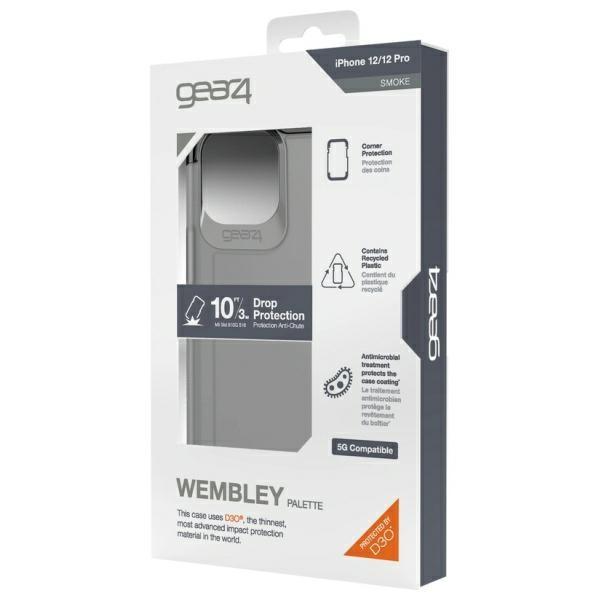 GEAR4 Защитный чехол-палитра D3O Wembley для iPhone 12 12 Pro с динамической защитой