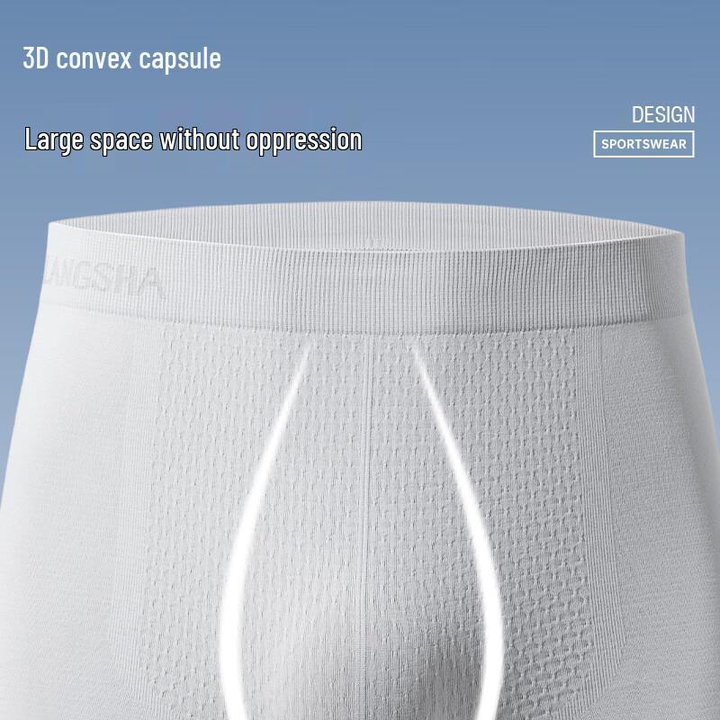 LANGSHA Мужские спортивные трусы-боксеры, 3 шт.