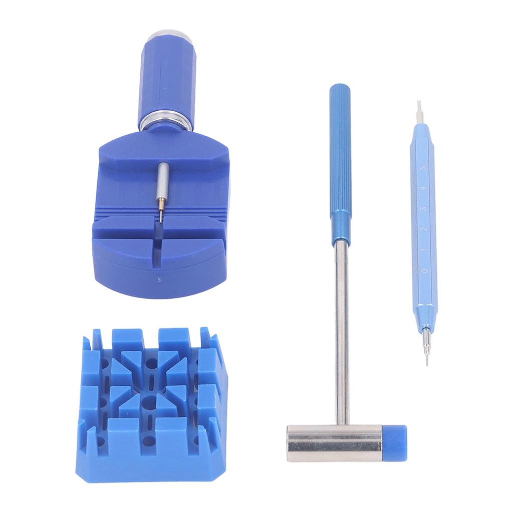 Набор инструментов для снятия звеньев часов, пластиковая ручка с наконечником из нержавеющей стали, инструмент для ремонта ремешка часов