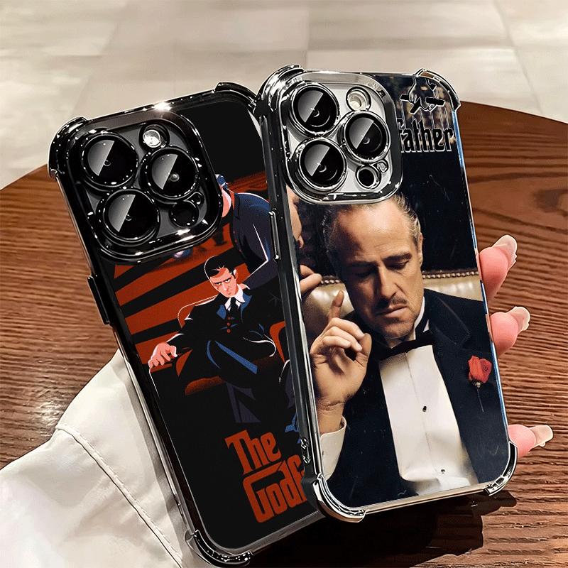 Чехол для телефона с покрытием 'Крестный отец' TV Для Iphone 16 17 Pro Max Air 16E 14 15 Plus 12 13 Mini Противоударный чехол с подушкой безопасности