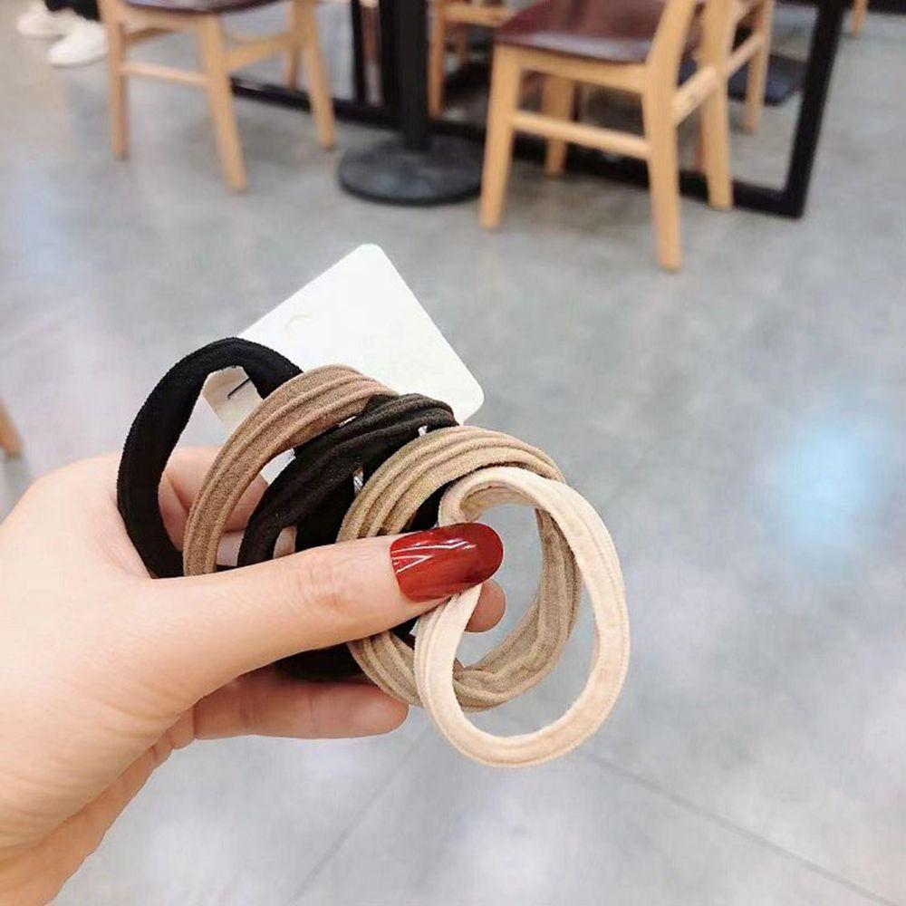 Держатель для хвоста, базовая веревка для волос, эластичная веревка для головы, корейский стиль, резинка для волос, женские резинки для волос