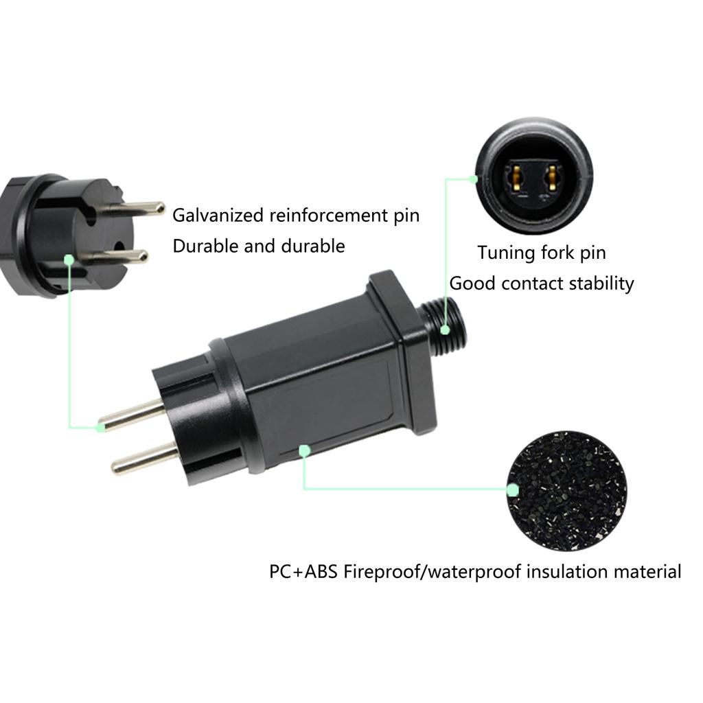 LED Power Supply Adapter Transformer Driver 12V 1.5A LED Low Voltage Transformer for LED String Light Holiday Lighting