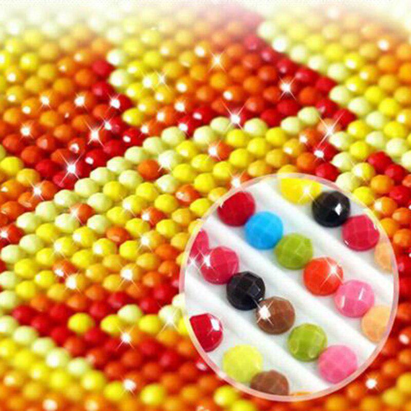 Алмазная вышивка Алмазная картина Красочный цветок подсолнуха Алмазная картина Вышивка крестом