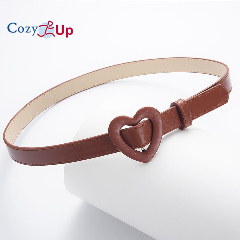 Тонкий пояс с пряжкой Love Buckle PU Pin Buckle, повседневное украшение в том же стиле, что и детский ремень для мужчин и женщин