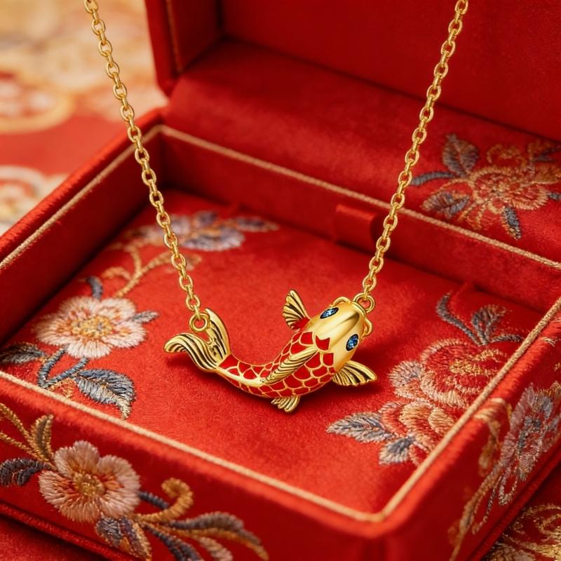 Элегантное Рыбье Ожерелье Сплав Ключичная Цепочка Регулируемая Длина Цепочка На Шею Для Женщин Модные Украшения Подарок