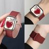 Подходит для iwatch10 Apple Watch s9 поколения applewatch87SE инструментальный магнитный силиконовый ремешок для мужчин и женщин