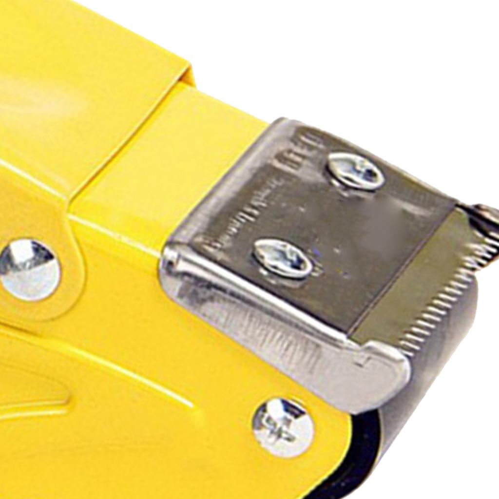 Пистолет-диспенсер для упаковочной ленты резак 6,0 см резак инструмент для запечатывания и резки для транспортировки желтый