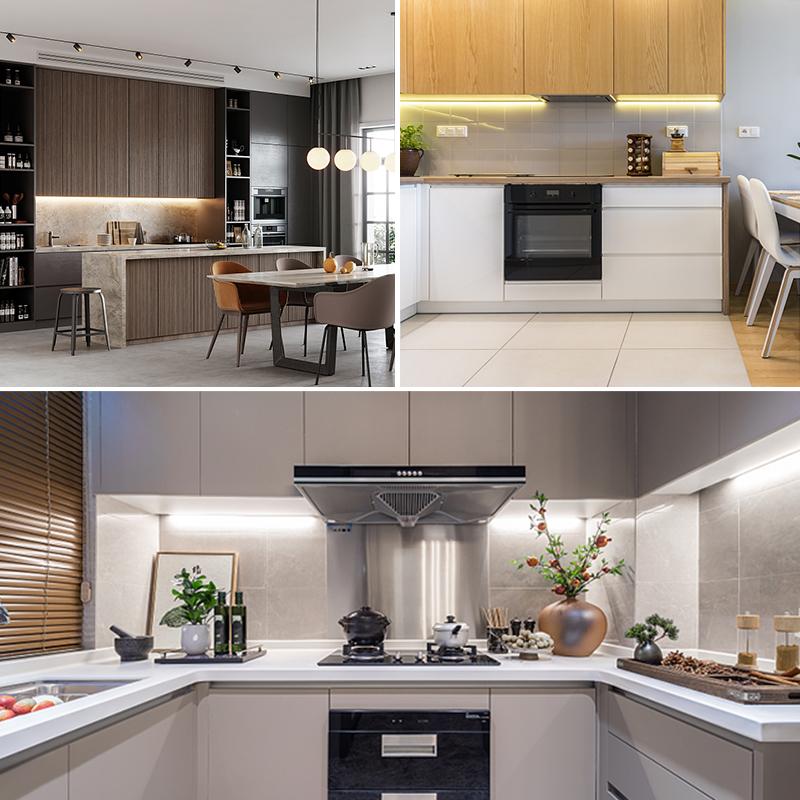 50 см светодиодная лампа с регулируемой яркостью, 12 В, сенсорный переключатель, барное освещение, ТВ-шкаф, шкаф-кровать, светодиодная лампа под шкафом, ночник для кухни с вилкой европейского стандарта