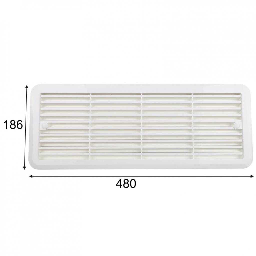 Campervan Vent Grille Fridge Vent Mount Easy Installation Long-lasting Design