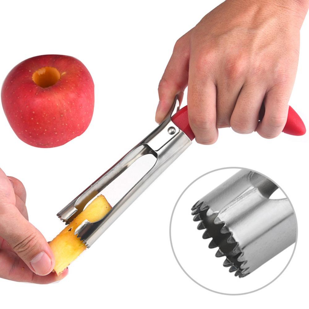 New Kitchen Tools Stainless Steel Fruit Slicer Core Removed Knife Corers Apple Core Cutter