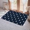 Abstract S Star Floor Mat Eco  Flannel Doormat Non Slip Odorless Indoor Floor Rug Soft Short Plush Home Mat