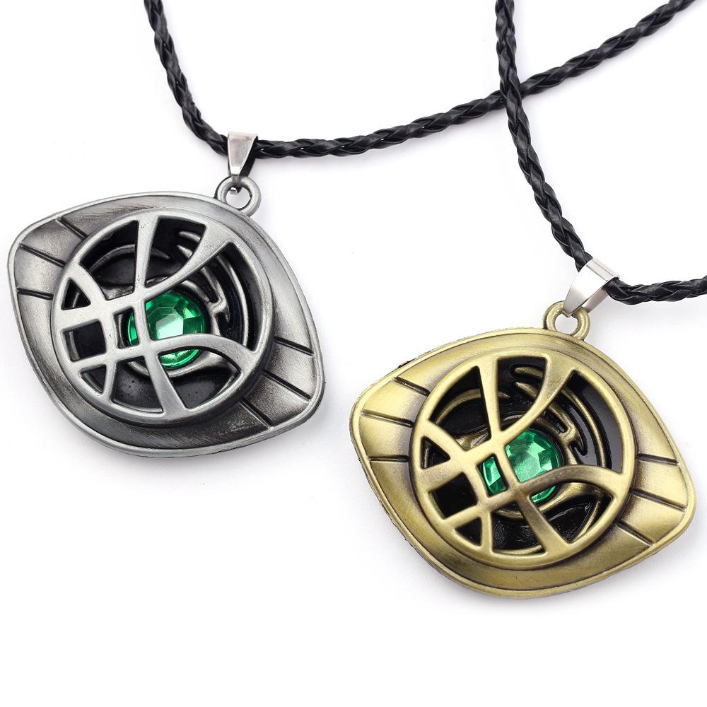 European and American Doctor Strange Eye of Agamotto Necklace Marvel Necklace
