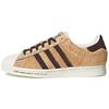 Atmos X Superstar Hachiko Unisex Sneakers Tan Focus-Orange Dark-Brown GW3471