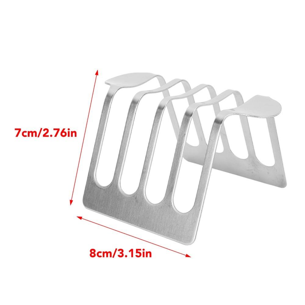 Stainless Steel Bread Rack Durable Bread Holder Carry Stand Toast Rack Baking