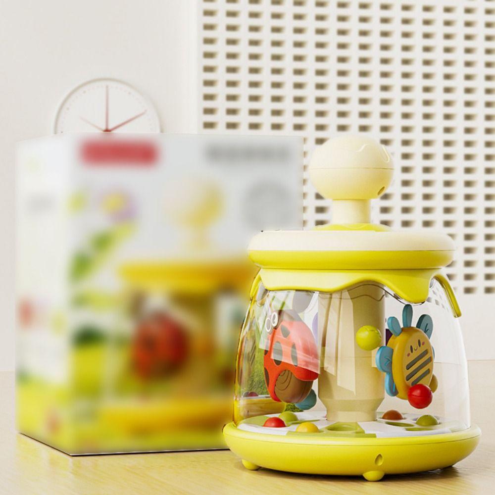 Portable Children's Insect Spinning Toy Learn Cause Effect Interactive Developmental Toy Boys