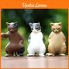 Cat Social Action Figure Cartoon Model Toy Decoration Doll Kid Ornament Gifts