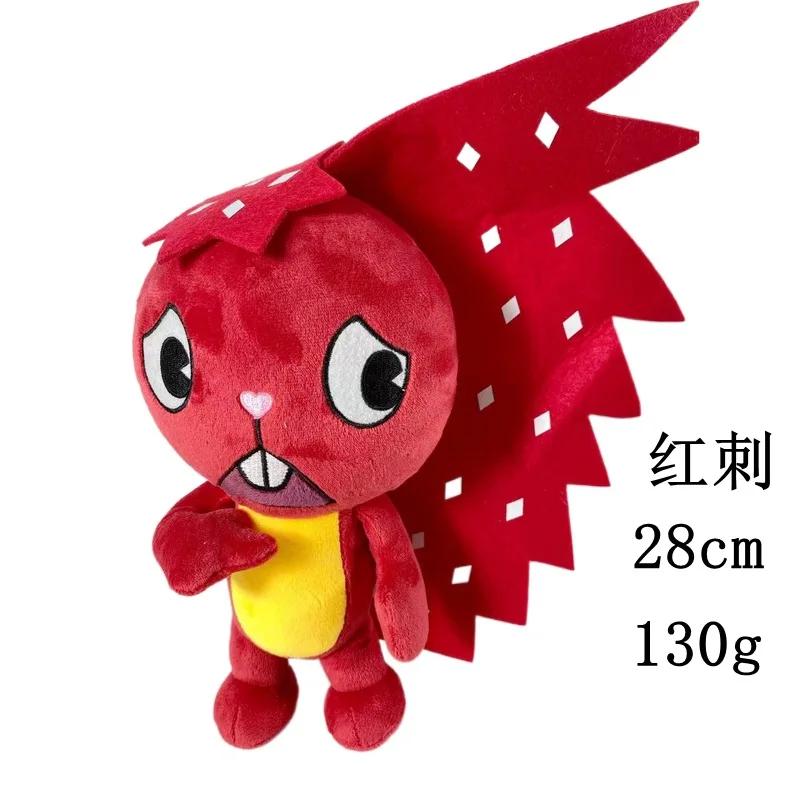 Happy Tree Friends Plush Toy Nutty Flippy Handy Flaky Shifty Sniffles Giggles Stuffed Dolls Cartoon Animal Soft Plushie Gifts