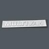 W1453D ABS MULTIVAN Letters Car Rear Trunk Badge Logo Emblem Sticker For Volkswagen Polo Sharan Golf Scirocco Touran Tcross Tiguan